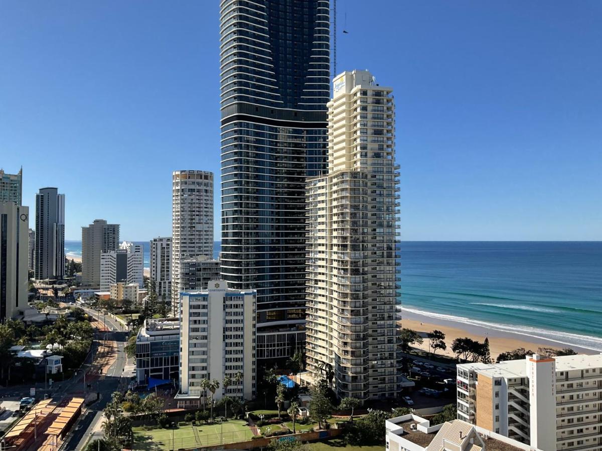 High Floor Ocean View At Surfers Paradise - Hotel Studio Gold Coast Extérieur photo