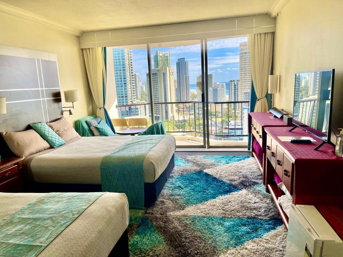 High Floor Ocean View At Surfers Paradise - Hotel Studio Gold Coast Extérieur photo
